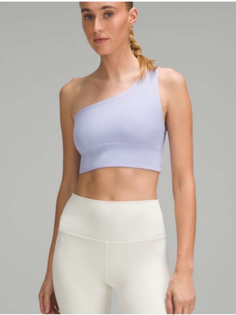 Lululemon One-Shoulder Top in Lilac Smoke | Size 2